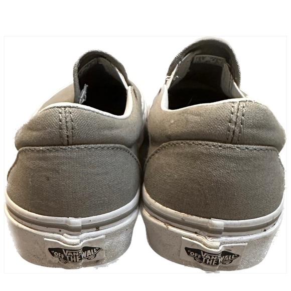 Vans slip on shoe tan/light grey size 6.5 - Picture 3 of 5